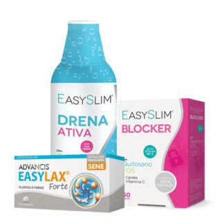 Easyslim Drena Activa + Blocker + Easylax Forte - Oferta Gelatina