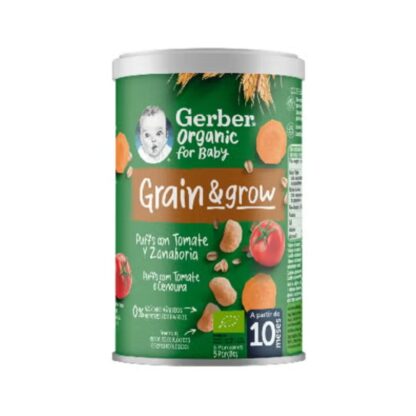 GERBER Organic Puffs Tomate Cenoura 35g